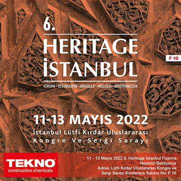 6. Heritage İstanbul Fuarındayız