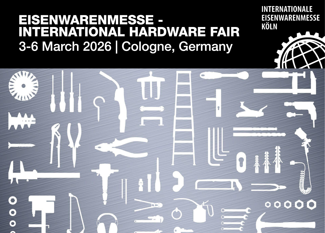 3-6 Mart 2026 Tarihleri Arasında Eısenwarenmesse 2026 Uluslararası Hırdavat Fuarı’ndayız
