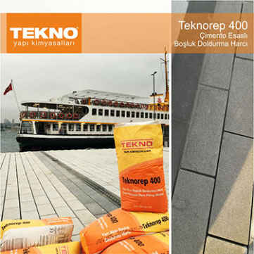 Teknorep 400 Gap Filling Cement-based Mortar